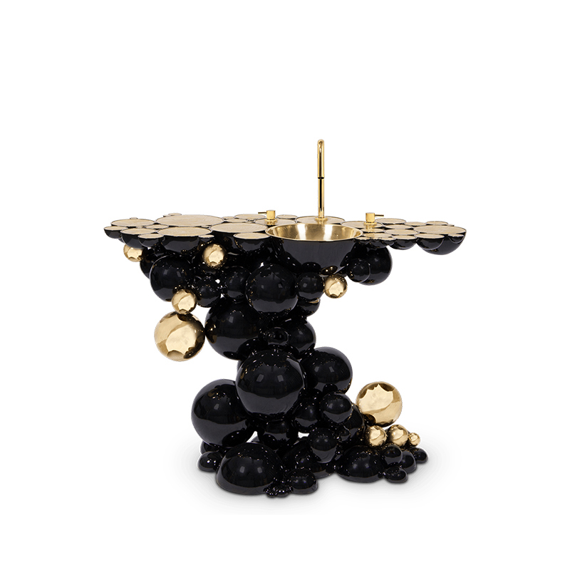 Lavabo en acier inoxydable en forme d'or, lavabo de salle de bain